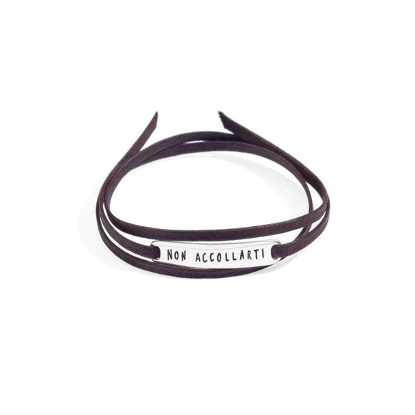 Armband Te.Loscrivoio "Non Accollarti" - Sterlingsilber