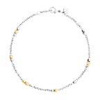 Armband Mini Granelli - 18K gult guld & silver