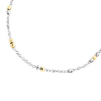 Armband Mini Granelli - 18K gult guld & silver