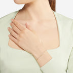 Armband Mini Granelli - 18K gult guld & silver