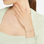 Armband Mini Granelli - 18K gult guld & silver