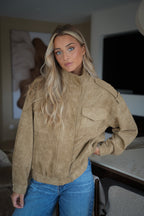 Veste Suédée Maylan - Beige