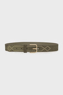 Ceinture Hailey - Dark Kaki
