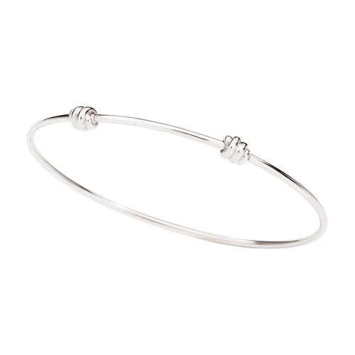 Bracelet Bangle Nodo - Argent