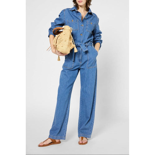 Pantalones - Combi - Shorts Flore - Azul Cielo