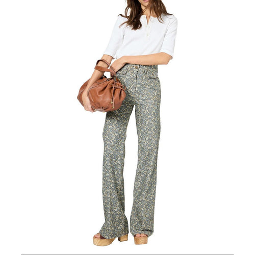 Pantalón Lianna Jean - Turquesa