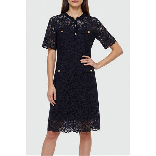 Vestido Poe - Azul marino
