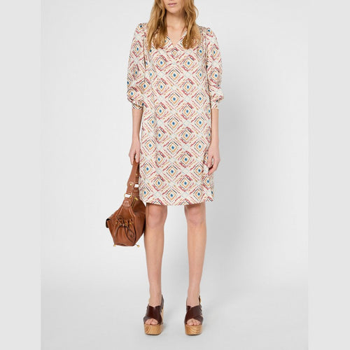 Vestido Ciruela - Crudo