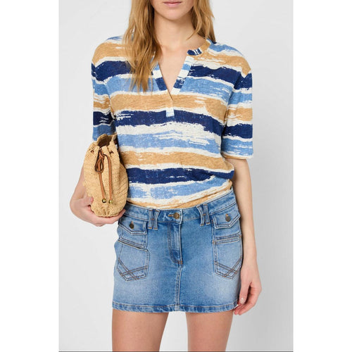 T-Shirt Guilia - Indigo