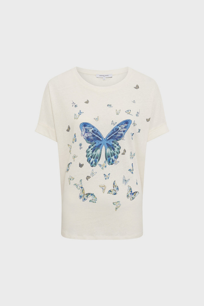 T-Shirt Georgette - Indigo