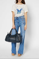 T-Shirt Georgette - Indigo
