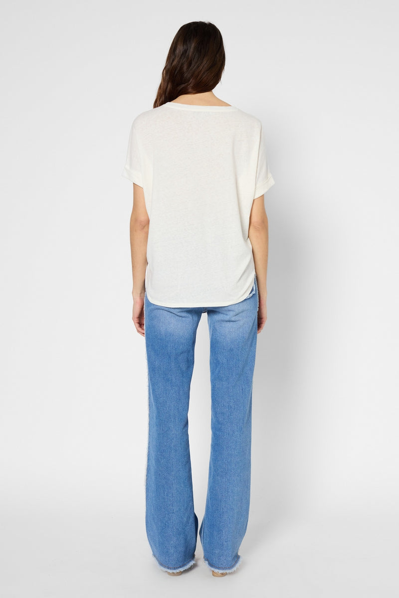 T-Shirt Georgette - Indigo