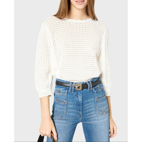 Pull - Gilet Jilian - Ecru