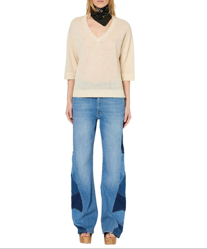 Pull - Gilet Josiane - Naturel