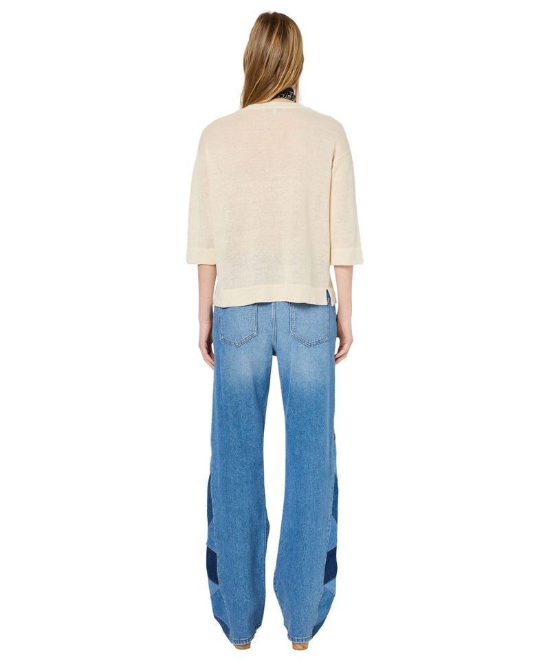 Pull - Gilet Josiane - Naturel