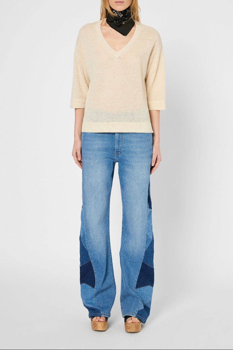 Pull - Gilet Josiane - Naturel