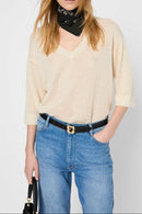 Pull - Gilet Josiane - Naturel