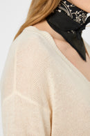 Pull - Gilet Josiane - Naturel