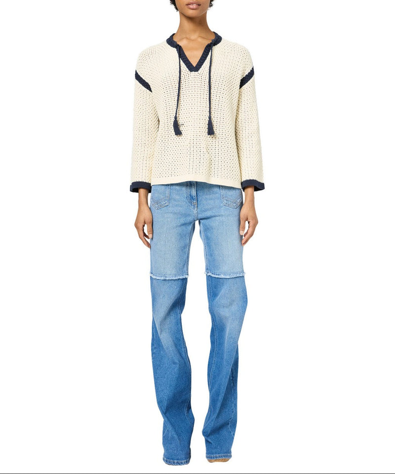 Pull - Gilet Jorja - Ecru