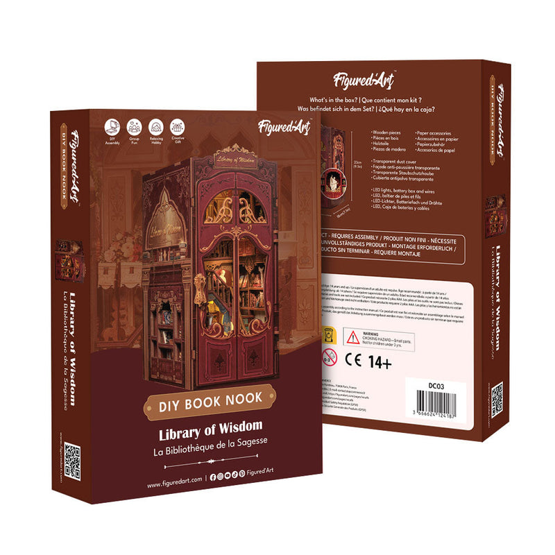 Book Nook - La Bibliothèque De La Sagesse