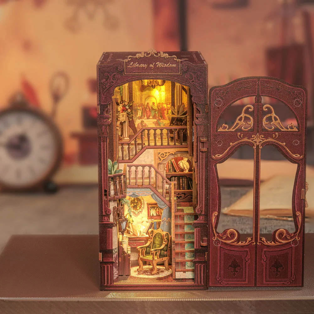 Book Nook - La Bibliothèque De La Sagesse
