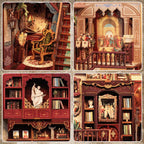 Book Nook - La Bibliothèque De La Sagesse