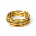 Bracelet Allone - Bracelet Multitours - Doré Ou Argent