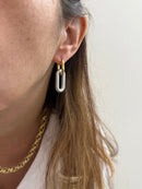 Boucles D'Oreilles Ovila - Doré, Argent Ou Bicolore