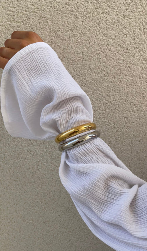 Bold Classic Bangle Bracelet