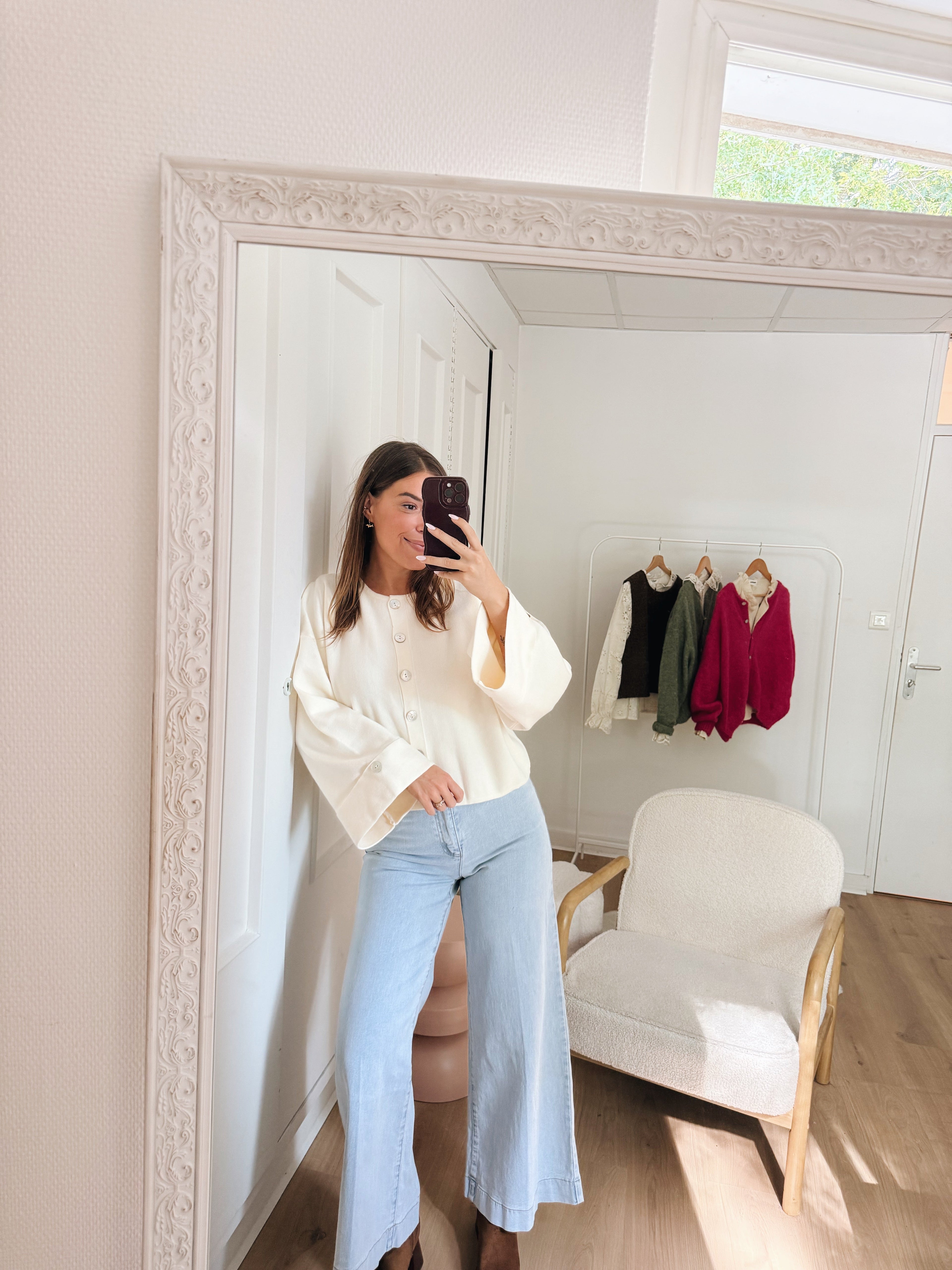 Judith Cardigan Off-White