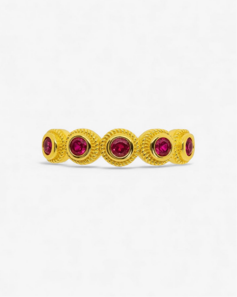 Bague Lágrima Rosa