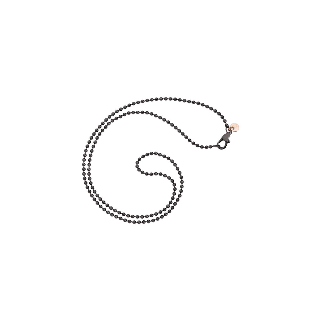 Collier Bollicine PVD - Or Rose 9K & Acier