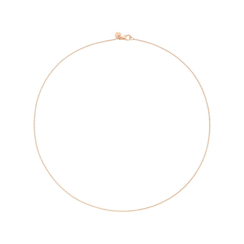 Collier Bollicine - Or Rose 9K
