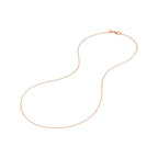 Collier Bollicine - Or Rose 9K
