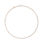 Collier Mini Granelli - Or Rose 9K & Argent