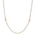 Nodo Sautoir Necklace - 9K Rose Gold