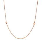 Nodo Sautoir Necklace - 9K Rose Gold