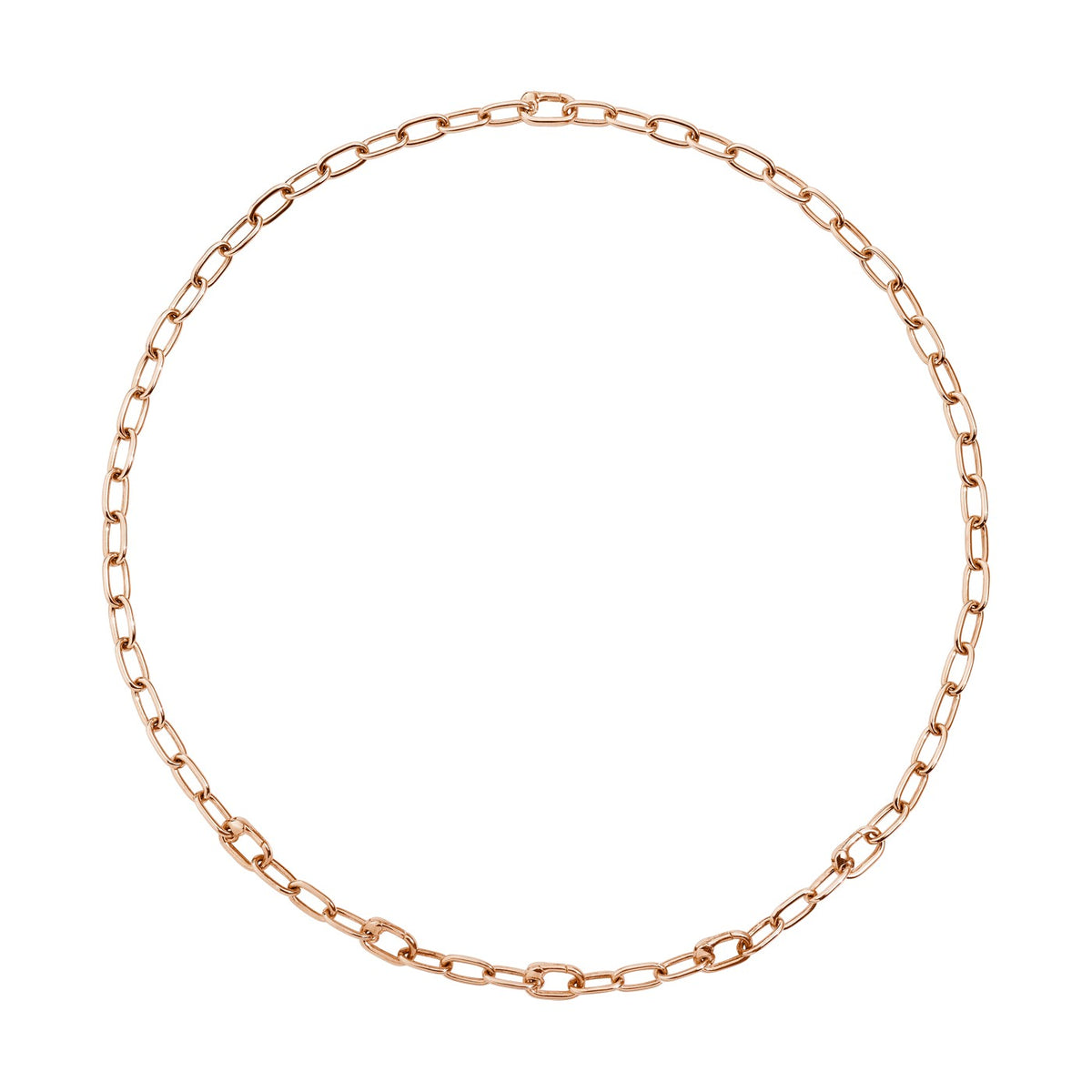 Halsband Öppningsbara länkar - Silver