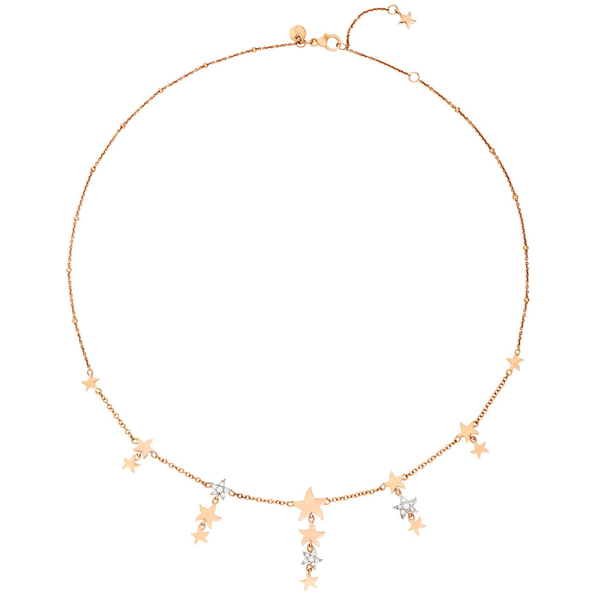 Collier Stellina - Or Rose 9K