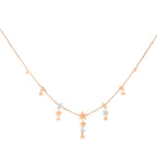 Collier Stellina - Or Rose 9K