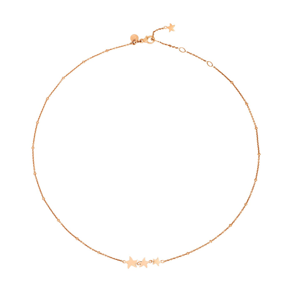 Collier Étoile - Or Rose 9K