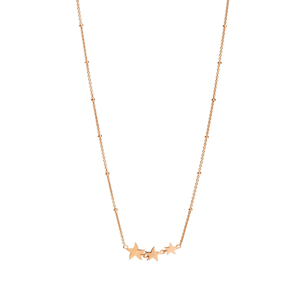 Collier Étoile - Or Rose 9K