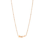 Collier Étoile - Or Rose 9K