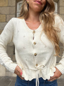 Cardigan Emma - Écru