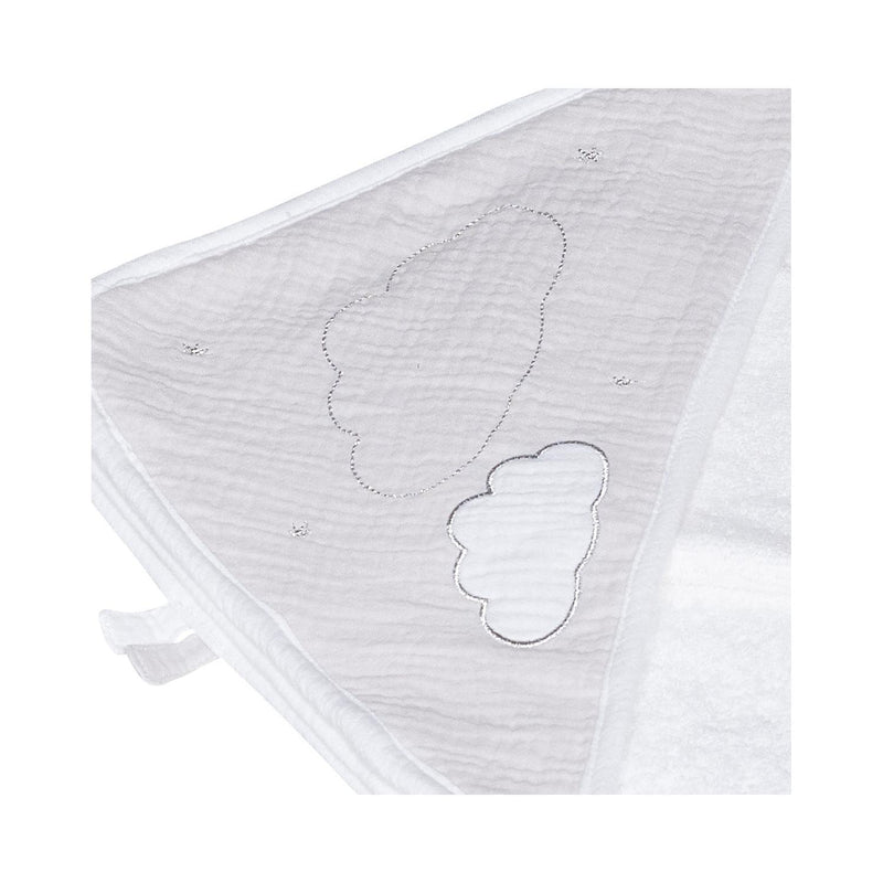 Cape De Bain Et Gant En Coton