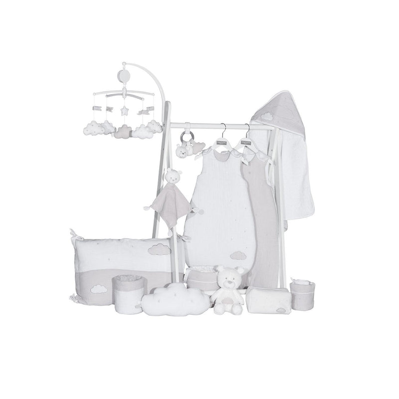 Cape De Bain Et Gant En Coton