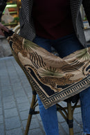 Foulard Georgia Motif Beige