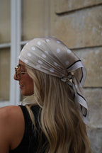 Pañuelo De Lunares Esmée - Beige