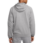 Sudadera con capucha y cremallera para hombre Nike Sportswear Tech Essentials - Gris jaspeado, negro
