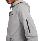 Sudadera con capucha y cremallera para hombre Nike Sportswear Tech Essentials - Gris jaspeado, negro